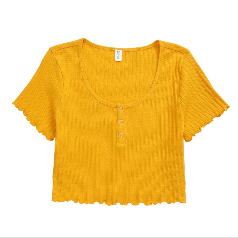 BP Pontelle Rib Crop Henley - Size Medium (8-10) - Picture 1 of 7